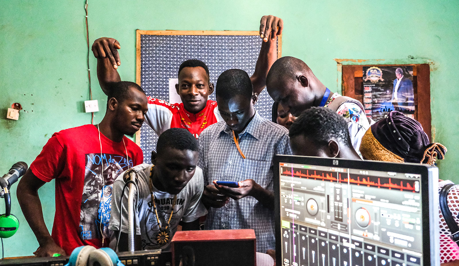 On Air: Radio Advertising the Youth Take Over in Basse in the four local Languages